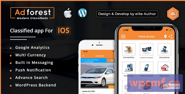 AdForest v3.4 分类本地IOS应用 可代汉化