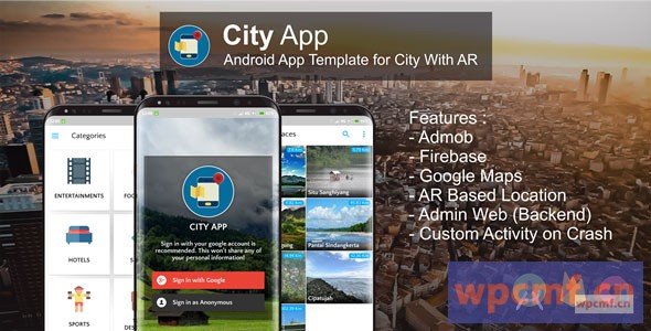 城市应用 (Firebase、admobo、增强现实) 2.4.0版 可代汉化