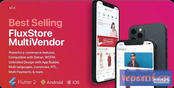 Fluxstore多供应商v2.2.0 Flutter电子商务完整应用 可代汉化