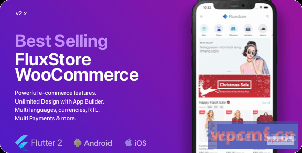 Fluxstore WooCommerce v2.2.0 Flutter电子商务完整应用 可代汉化