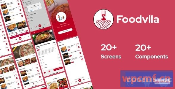 美食1.0版 反应原生模板 可代汉化