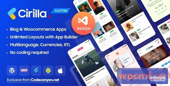 Cirilla v1.0.5    多用途扑扑WordPress应用程序 可代汉化