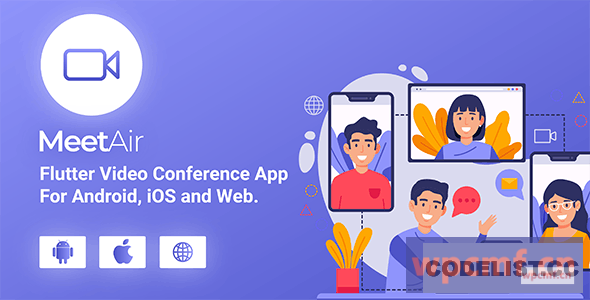 Meetair V1.0.6     IOS和Android视频会议应用程序的直播类，会议，网络研讨会，在线培训 可代汉化