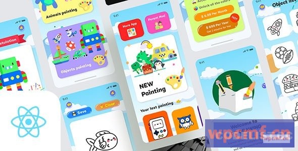 孩子们绘制v1.0     React Native App 可代汉化