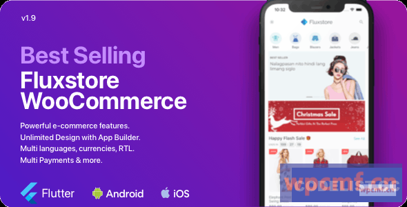 Fluxstore WooCommerce v2.0.0 Flutter电子商务完整应用 可代汉化
