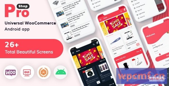 ProShop v12.0     Woocommerce多功能电子商务Android全移动应用程序+ Kotlin 可代汉化