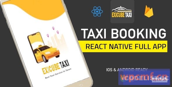 Exicube Taxi App（Grabcab）+ iOS + Android + Web + Admin（2月17日2021年） 可代汉化