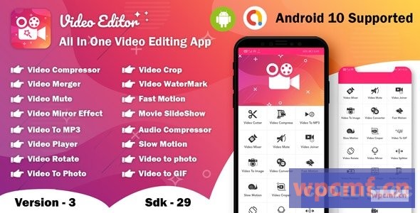 Android Video Editor v3.0    全部在一个视频编辑器应用程序（64bit）中 可代汉化