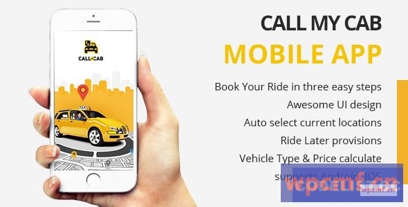 在线出租车预订应用程序   致电我的CAB移动应用程序 可代汉化