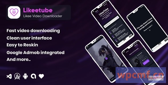 Like etube v1.0.0 like视频下载器无水印 (安卓) 可代汉化