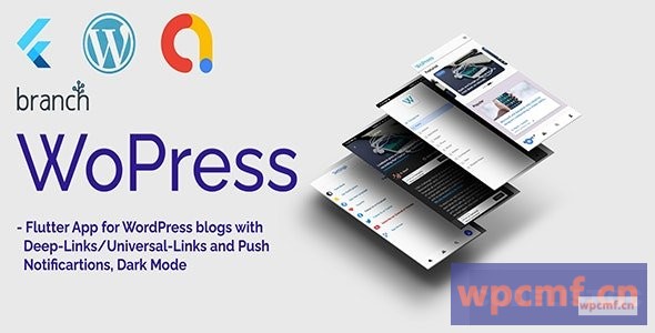 WoPress v1.0 适用于WordPress新闻网站和博客的Flutter应用 可代汉化