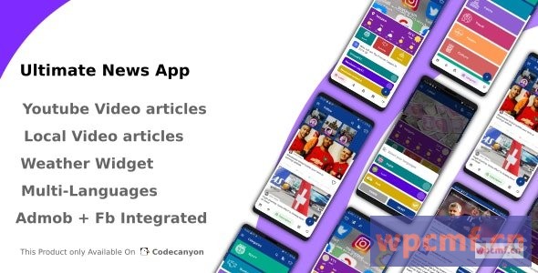 终极新闻应用 (视频、Youtube、天气、调查) 2.2版 可代汉化
