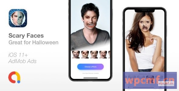 恐怖面孔1.0版 应用面部变形过滤器 可代汉化