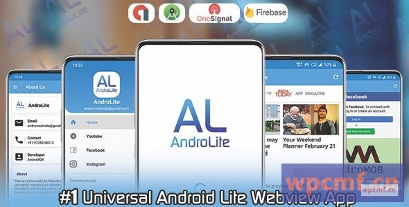 Androlite V1.0     Easy Configurable Android WebView应用程序模板 可代汉化