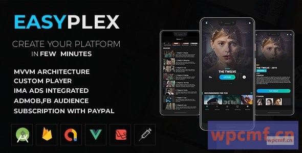 EasyPlex V1.0.0    电影   直播   电视剧   电视剧，动漫 可代汉化