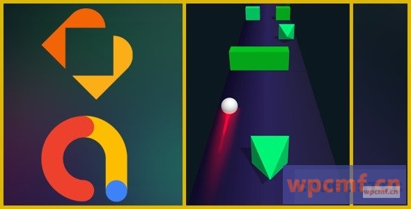 颜色Xball 3D Buildbox游戏与广告v1.0 可代汉化