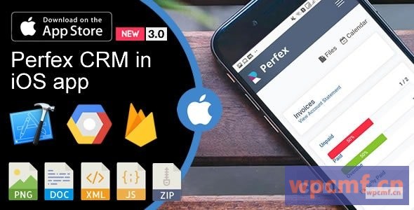 Weboox将v3.0 Perfex CRM转换为app iOS 可代汉化