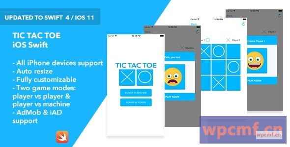Tic Tac Toe iOS App v1.0 可代汉化