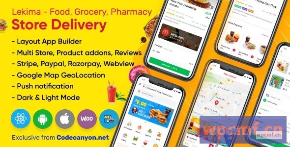 lekima v1.0.1    商店交付全面反应WordPress Woocomers的本机应用 可代汉化
