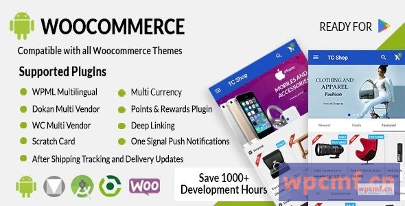 Android Woocommerce v1.9.3     Universal Native Android电子商务/商店全移动应用程序 可代汉化