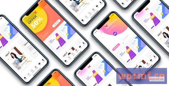 离子5 Woocommerce Marketplace移动应用程序V5.3     WCFM市场 可代汉化