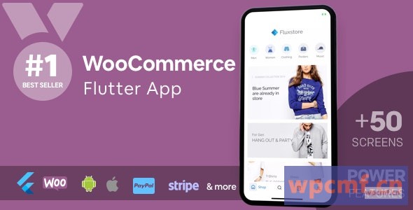 Fluxstore Woocommerce v1.6.5     Flutter E Commerce完整应用程序 可代汉化