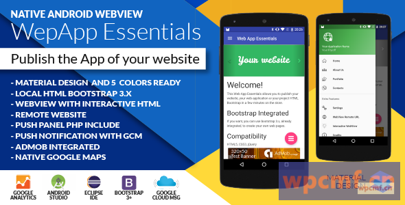 Android Web App + Push Web Panel v2.8.0 可代汉化