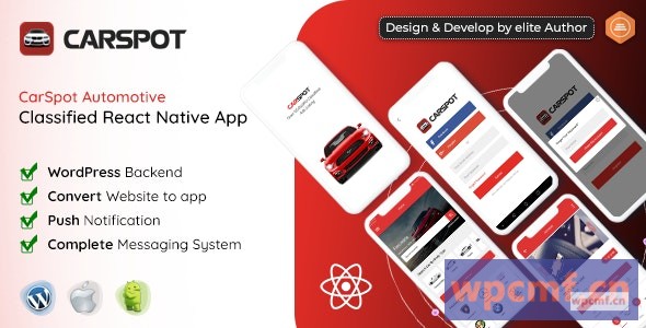 CarSpot v1.5 经销商分类反应本地安卓应用 + IOS 可代汉化