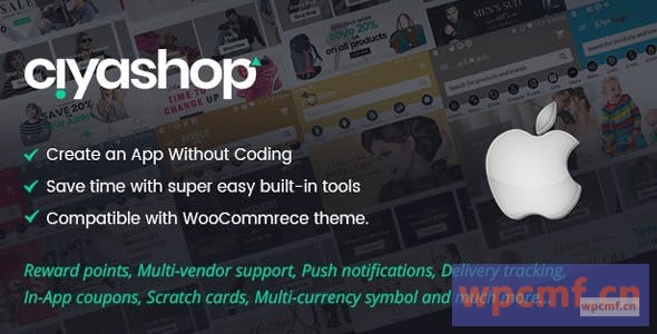 基于Woocommerce的CIYASHOP V4.6    本机IOS应用 可代汉化